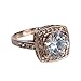 Fashion Plaza Women`s Cubic Zirconia Engagement Ring R30