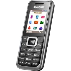 Samsung E2100 comprehensive black (VGA-Kamera, UKW-Radio, WAP, Bluetooth, USB) Handy ohne Vertrag, ohne Branding, kein Simlock
