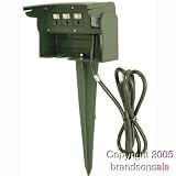  : Outdoor Power Outlet Stake