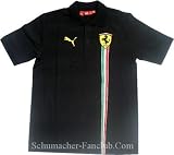 PUMA - Puma Ferrari Polo Shirt - Black