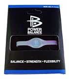 Power Balance - Bracelet Transparent - Ecriture Violet - Taille XS (16cm) - Vendu Dans Sa Boite