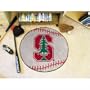 Fanmats Stanford Cardinals Baseball-Shaped Mat