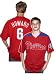 Philadelphia Phillies Ryan Howard Laser Button Front Player Name Jersey, Size= Large
