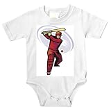 Onesie with bat, sport, ball, hit, cricket, player