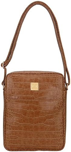 LOVELYHEART Women's Savannah Cross-Body-Handbag Width:21,Height:26,Depth:6.5 Light Camel