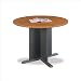 Bush OfficePro Round Conference Table, 41-1/2inch Diameter, Natural Cherry