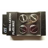 Mercedes Benz AMG License Plate Frame Bolts Screws by AMG