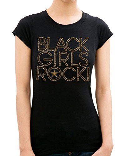 BLACK GIRLS ROCK Rhinestone/ Stud Women's T shirts