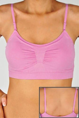2 or 4 PACK: Seamless Removable Strap Bras