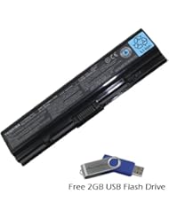 Toshiba Satellite L505-ES5018 Laptop Battery - Genuine Toshiba Battery 6 Cell with FREE 2GB USB Flash Drive