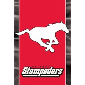 CFL Calgary Stampeders poster print,24 in. x 36 in.