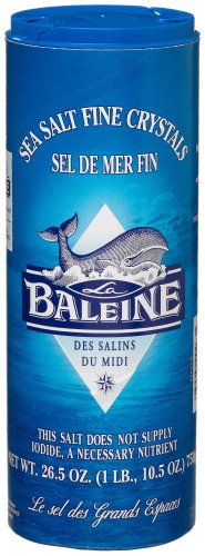 La Baleine Sea Salt, Fine, 26.5-Ounce Units (Pack of 4)