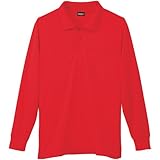 SOWA(ソーワ) 50390 長袖ポロシャツ レッド M