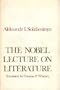 The Nobel Lecture on Literature