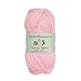 JubileeYarn Cotton Select Yarn - Sport Weight - 50g/Skein - Primrose Pink - 4 Skeins
