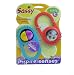 All Products : 2 pack Sassy FLIPPER GRIPPER teether Rattle Baby Toy development NEW Red & Blue