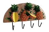 Wall Decor Plaque Pineapple Fruit, wrought iron wall hook Pine apple