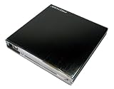 External USB 2.0 Aluminium Case / Caddy for slim IDE CD / DVD / Blu-Ray slim drives black