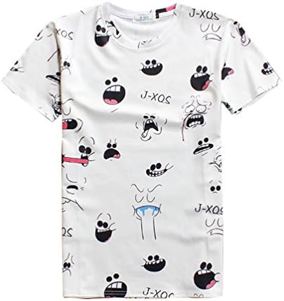 Harveyman Young Men's 3D Emoji Basketball Sportwear Net Shirt Sleeveless