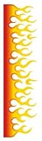Flame Wall Design-Create-A-Mural
