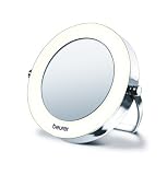 Beurer - BS 29 - Miroir de Poche Éclairé avec Pochette de Rangement