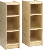 Steens 290187219 B&uuml;cherregale SFK 99 x 79 x 32 cm Kiefer massive, natur lackiert