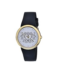 Philip Stein Womens F36G-PL-B Quartz Stainless Steel White Dial Watch