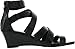 Diviana Nicki-16 Womens Criss Cross Strappy Back Zip Wedge Sandals