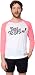 SGB Set Laser Printer To Stun! (Black) Poly-Cotton 3/4 Sleeve Baseball Shirt