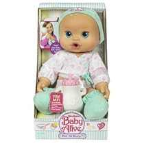 Baby Alive Newborn Pat-N-Burp (Blue Eyes, Blonde Hair)