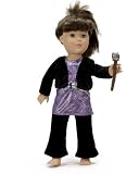 Pop Star Outfit - 18 Inch Doll Clothes/clothing Fits American Girl - Includes 18