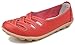 Kunsto Womens Leather Loafer Shoes Slip on