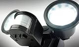 from PowerBee Ltd PowerBee Signaller Amazing High Power Solar Security Light 54 Superbright Leds mains equivalent for your home or business Model 045016
