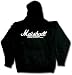 Marshall Logo Hooded Sweatshirt Hoodie With Hand Warmer Pockets Medium thru XXL