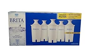 Brita Pitcher Replacement Filter 5 Pitcher Filters