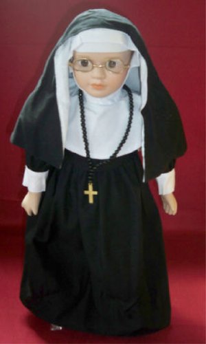 Porcelain Nun Doll