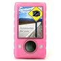Microsoft Zune 30GB Silicone Skin Case w/ LCD Screen Protector & 15" Exercise Armband - 6 color options (30GB, Hot Pink)