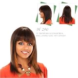 BEVERLY JOHNSON Human Hair Wig H290, 1B Off Black