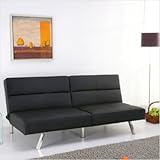 Multi-Functional Futon with Techniflex Surface - Black