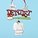 4.25" Best Dentist Christmas Ornament for Personalization