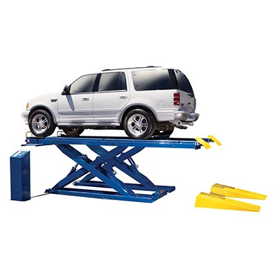 - BendPak 12,000-Lb. Scissors Alignment Lift Package, Model# XR-12AE.
