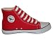 Game Day Hi Top Red Canvas