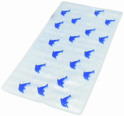 Axentia 291278 Badewannenmatte Tiermotive 78 x 36 cm, transparent Preisvergleich