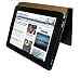 Piel Frama Premium Leather Case with MAGNETIC Closure for the Apple iPad (1st Generation) (Black/Tan)