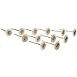 12 Bristle Brushes Buffing Polishing Wheel Rotary Tools