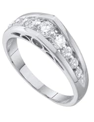 0.50CTW ROUND DIAMOND LADIES FASHION BAND