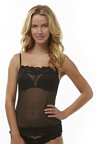 Jezebel Women's Posh Cami,Black,Medium