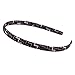 Candygirl 1cm Headbands with Aztec Flower Star Bow Fabric Covered Value Pack (aztec)