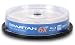 Spartan 25 GB 6x BD-R Blu-ray Single Layer Blank Media Discs with Non-branded Silver Lacquer Top (10