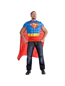 Deluxe Star Trek Red Womens Dress and Mens Shirt Couples Costumes Set